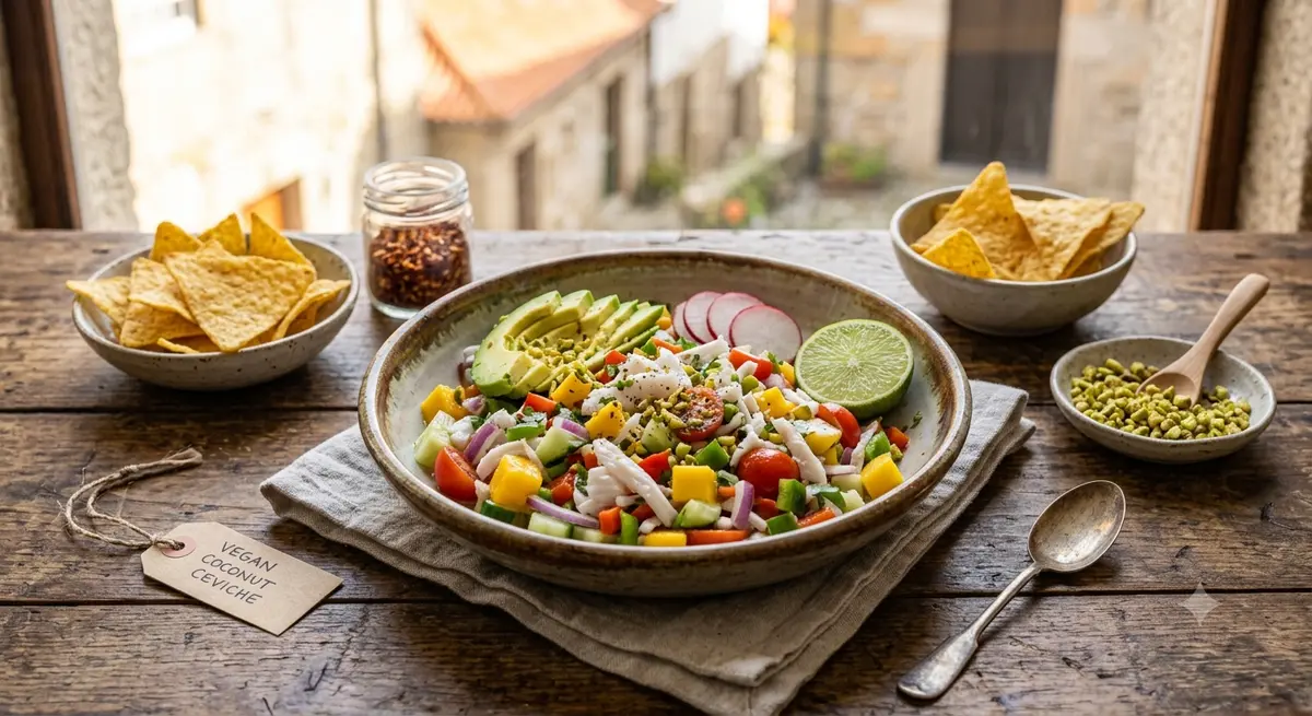 Vegan Coconut Ceviche